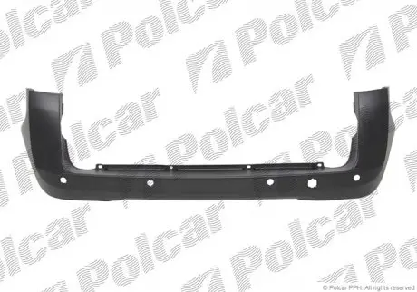 Бампер заднiй Polcar 239196-1