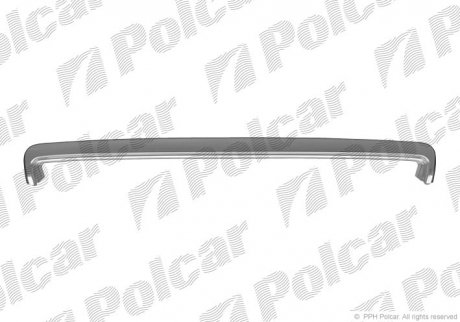 Накладка капота Polcar 250405-1