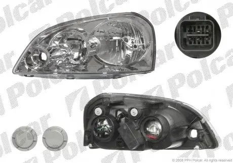 Фара основная Polcar 250610-E