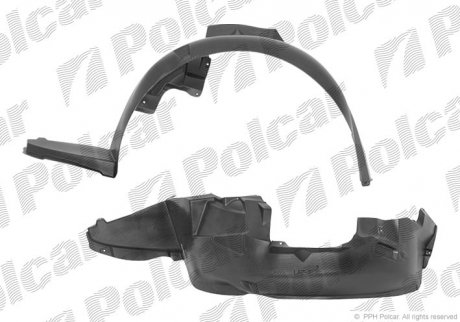 Подкрылок Polcar 2506FP-1 (фото 1)