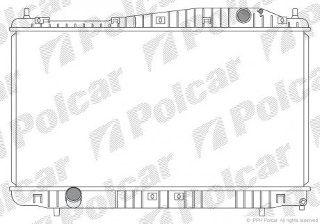 Радиаторы охлаждения Polcar 251108-1 (фото 1)