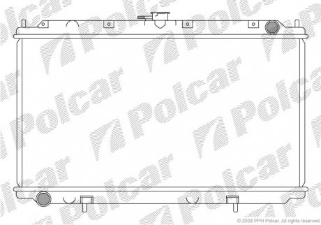 Радиаторы охлаждения Polcar 273208-2 (фото 1)