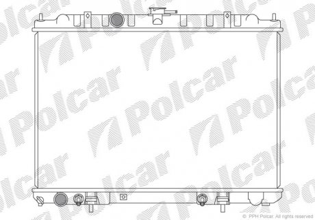 Радиаторы охлаждения Polcar 274608-1 (фото 1)