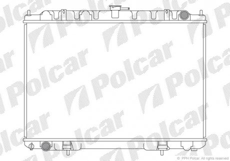 Радиаторы охлаждения Polcar 274608-5