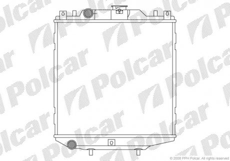 Радиатор охлаждения Polcar 290108A1