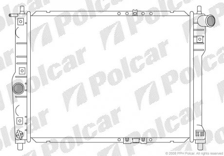 Радиаторы охлаждения Polcar 291208-1