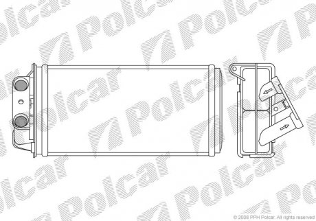 Радиаторы обогрева Polcar 3005N8-2 (фото 1)