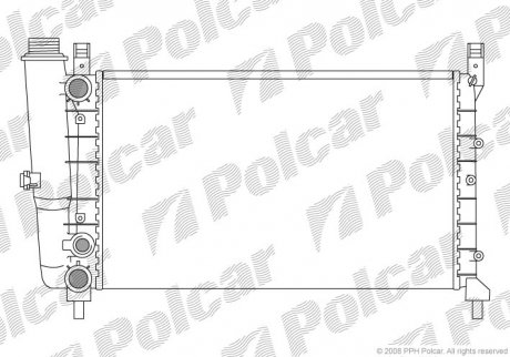 Радиаторы охлаждения Polcar 301608-2