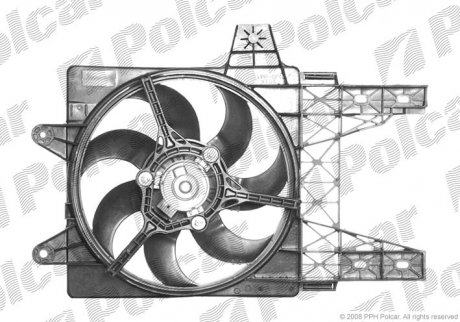 Вентиляторы радиаторов Polcar 301723W1