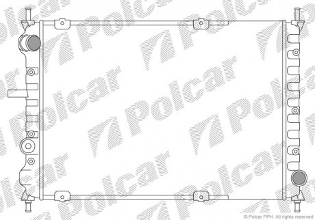 Радиаторы охлаждения Polcar 301808A2
