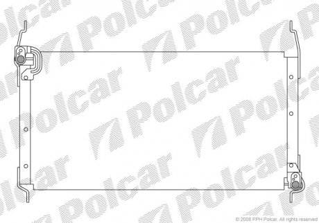Радиаторы кондиционера Polcar 3018K8B1