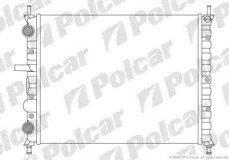 Радиаторы охлаждения Polcar 301908-5 (фото 1)