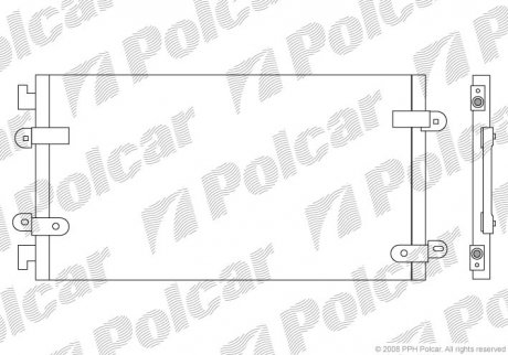 Радиаторы кондиционера Polcar 3022K8C3