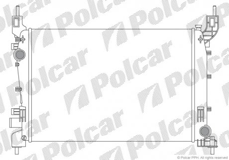 Радиаторы охлаждения Polcar 302508-1 (фото 1)