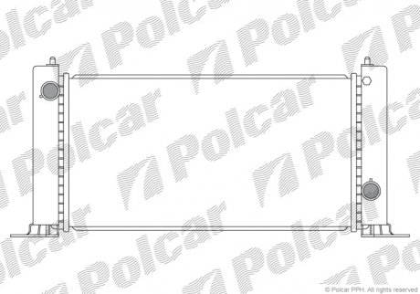 Радіатор охолодження Polcar 303008-2