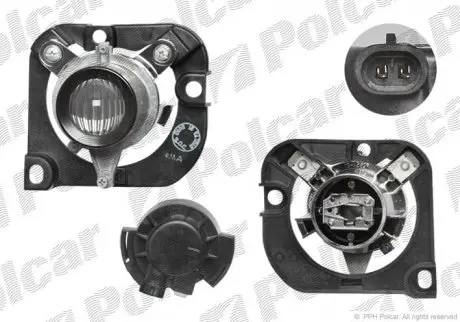 Фара противотуманная передняя Polcar 303529-E
