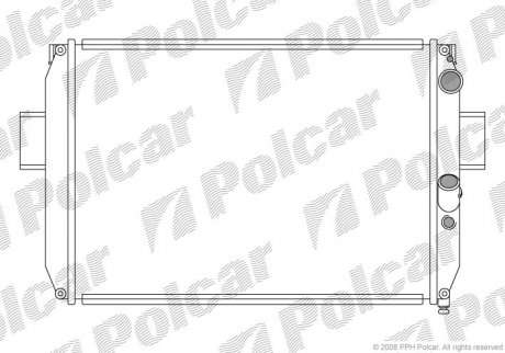 Радиаторы охлаждения Polcar 305008A6