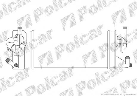 Радиатор обогрева Polcar 3050N8-2