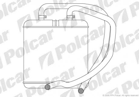 Радиатор обогрева Polcar 3052N8-1