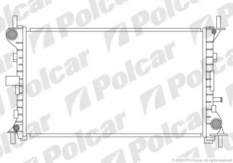 Радиатор охлаждения Polcar 320108-2 (фото 1)