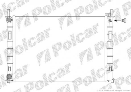 Радиаторы охлаждения Polcar 321208-3