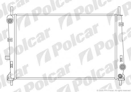 Радиаторы охлаждения Polcar 321608-1 (фото 1)