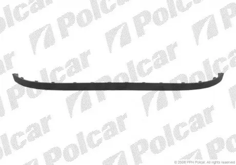 Спойлер бампера переднего Polcar 323725