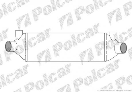 Радиатор воздуха (Интеркулер) Polcar 3247J8-1