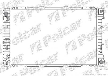Радиаторы охлаждения Polcar 325108-1