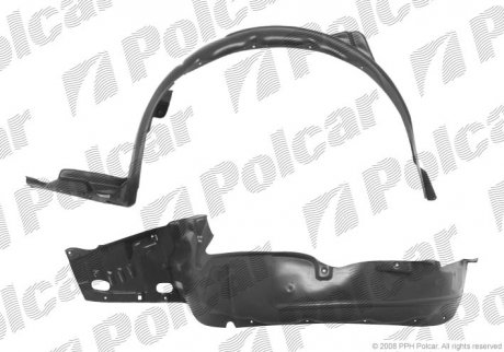 Подкрылок Polcar 3833FP-1