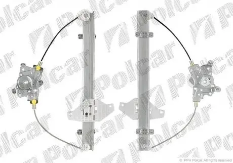 Стеклоподъемник электрический без электромотора Polcar 4007PSG1