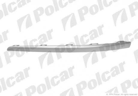 Молдинг бампера Polcar 401507-7 (фото 1)