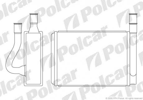 Радиаторы обогрева Polcar 4021N8-1