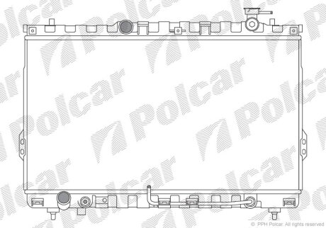 Радиаторы охлаждения Polcar 4050082K