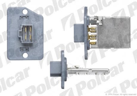 Резистор кондиционера Polcar 4050KST1X (фото 1)