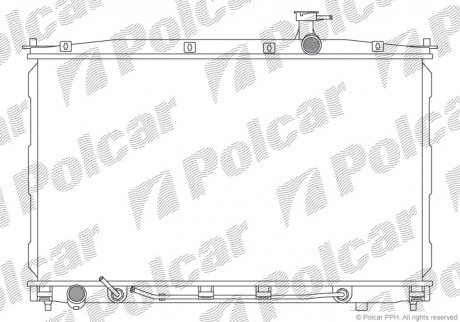 Радиатор охлаждения Polcar 405108-1