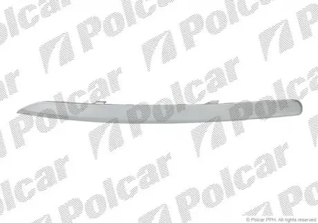 Молдинг бампера Polcar 410407-6