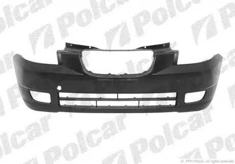 Бампер передний Polcar 410607-2