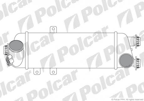 Радиаторы воздуха (Интеркулеры) Polcar 4114J8-1 (фото 1)
