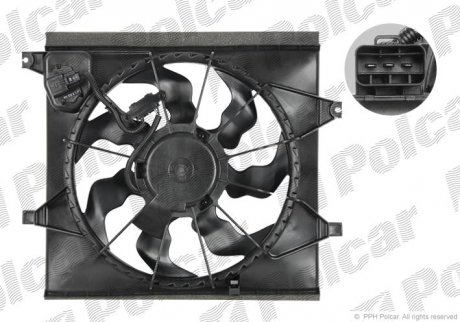 Вентиляторы радиаторов Polcar 416523W2