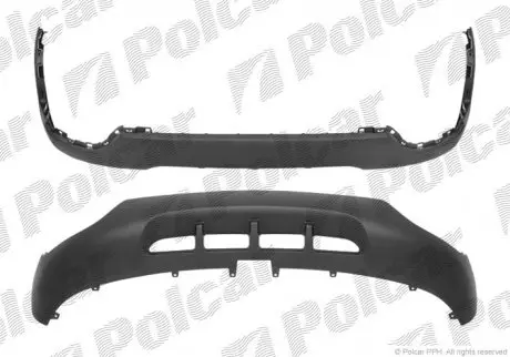 Бампер передний Polcar 417207-5