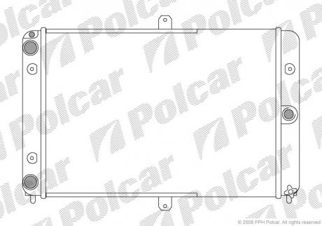 Радиаторы охлаждения Polcar 440108-1