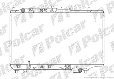 Радиаторы охлаждения Polcar 450408-5