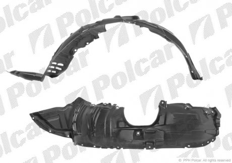 Подкрылок Polcar 4550FP-1