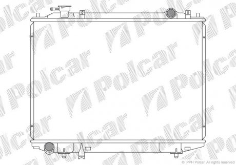 Радиатор охлаждения Polcar 459908-1