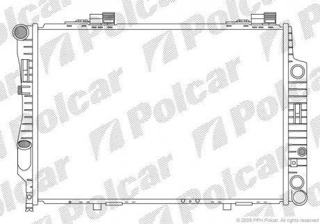 Радиаторы охлаждения Polcar 500208