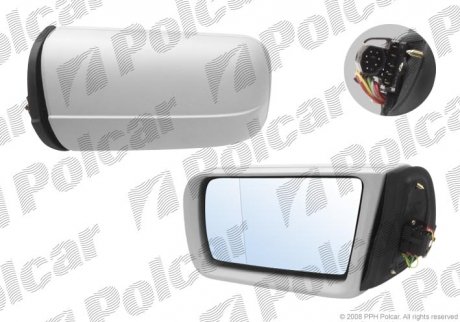 Дзеркало зовнішнє Polcar 5002517M (фото 1)