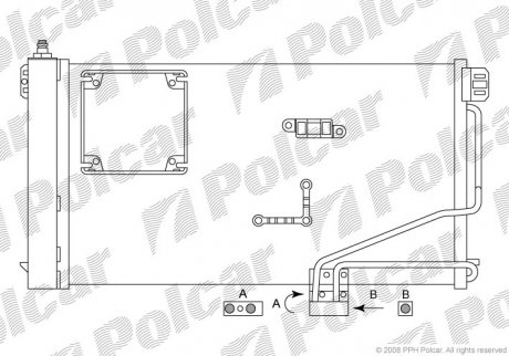 Радиаторы кондиционера Polcar 5003K8C2S