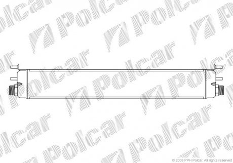Радиатор масла Polcar 5009L81X (фото 1)