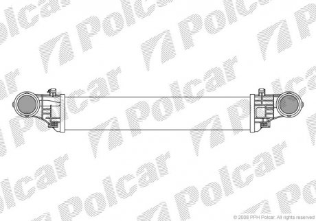 Радиаторы воздуха (Интеркулеры) Polcar 5016J8-1 (фото 1)